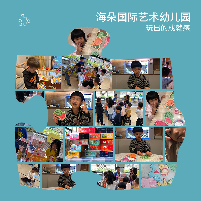 益智宝宝进阶1-2-3-4-5幼儿拼图 乐智由我拼图/拼板