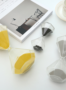 简约现代风沙漏计时器软装饰品