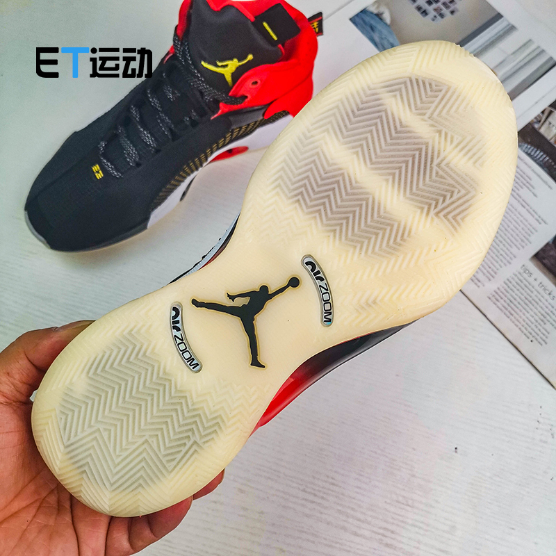 Nike/耐克 AJ35 LOW男女气垫运动实战缓震篮球鞋CQ4228 DD2234-图3