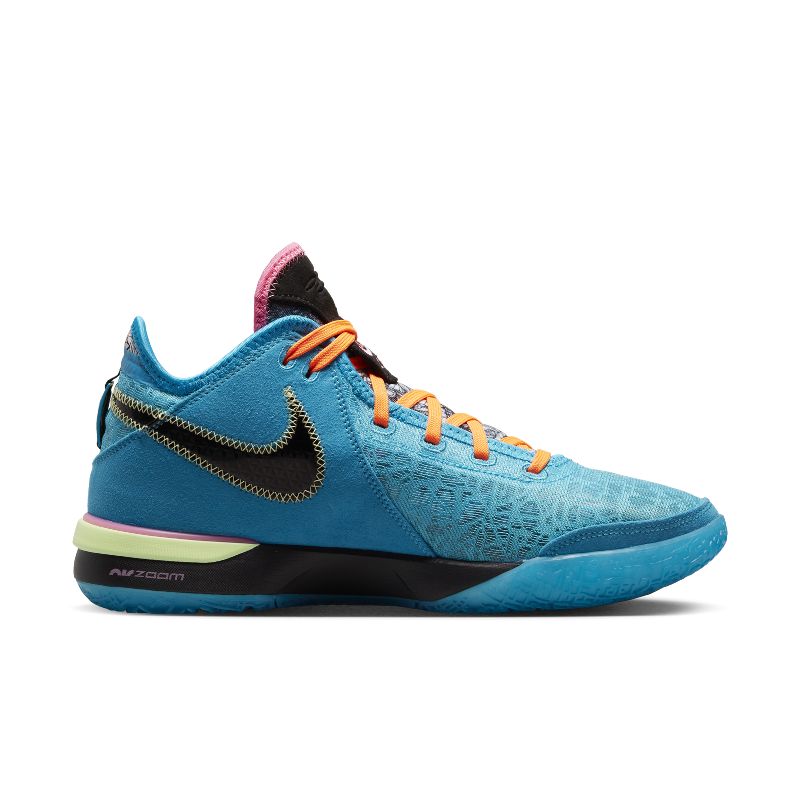 Nike/耐克 Zoom LeBron NXXT 蓝橙 鸳鸯低帮篮球鞋DR8788-900 - 图3