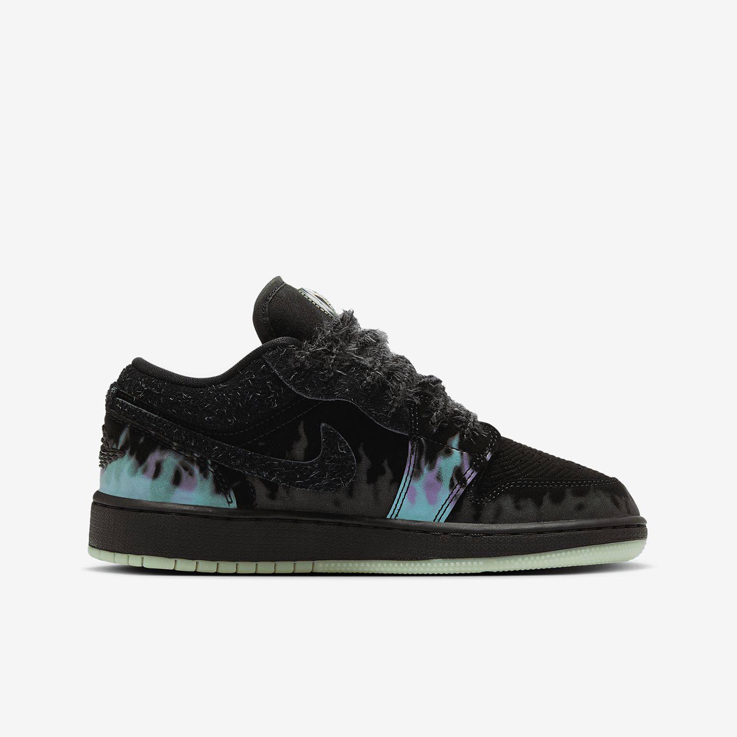 Nike/耐克新款正品Air Jordan 1儿童运动休闲低帮板鞋 HQ3442-001,淘宝优惠券,粉丝福利购,淘宝优惠卷