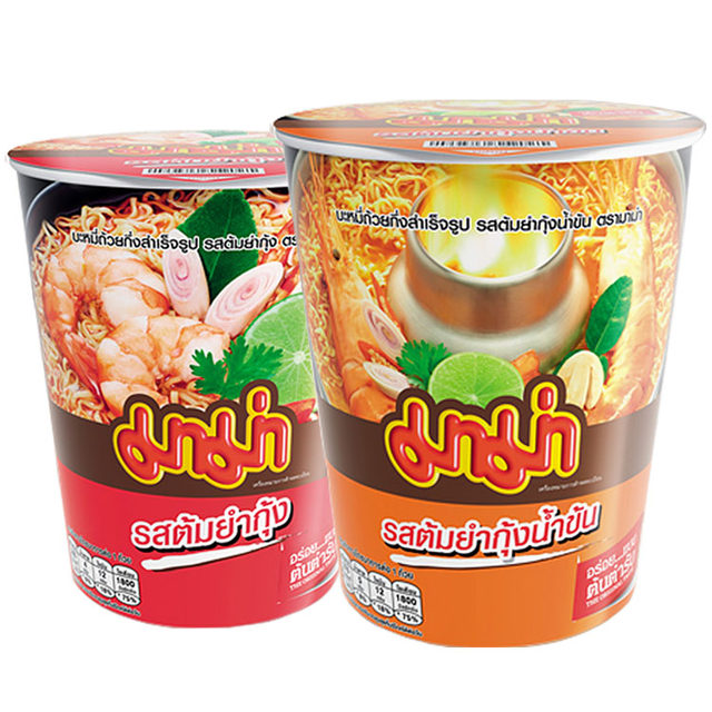 Mama Mama shrimp flavor 60g instant noodles imported from Thailand