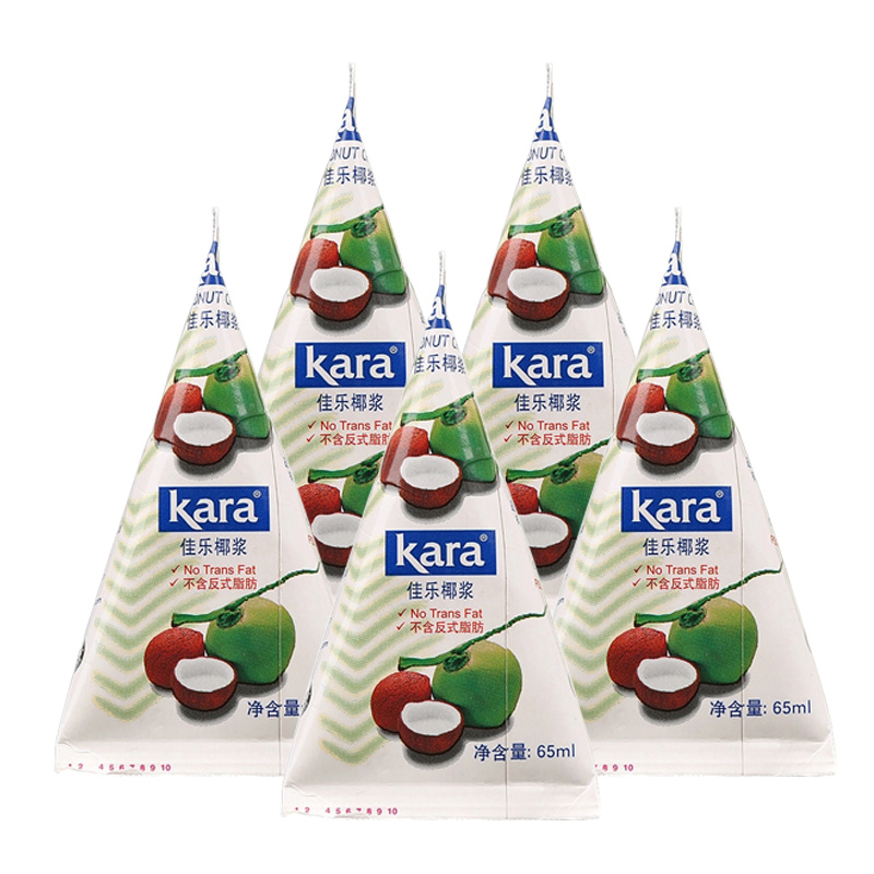 【现货】佳乐椰浆椰汁kara奶茶店烘焙小包装印尼进口西米露材料-图3
