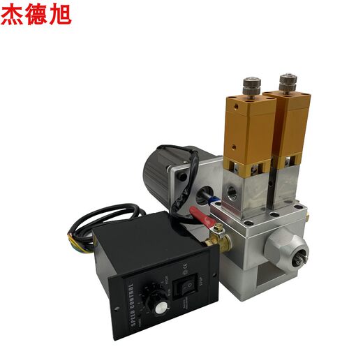 动态点胶阀高速电动搅拌大流量灌装AB胶自动混合配比双液阀淋胶机 - 图3