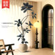 Rubber tree simulated green plant living room decoration potted ornaments
