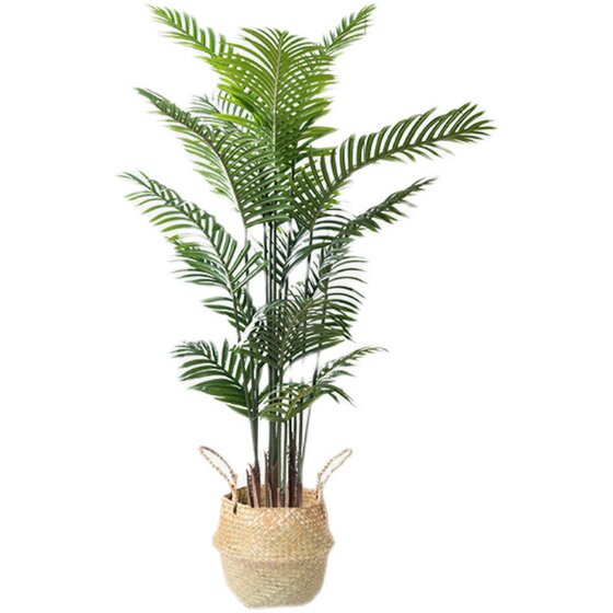 Sanwei Kwai simulated green plant Nordic ins potted floor-standing