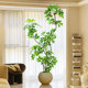 Duck foot wood simulated green plant landscaping indoor large floor-standing landscape tree living room advanced bionic plant decorative ornaments