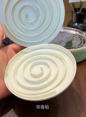 【蚊香分离器+盒】二合一蚊香盘
