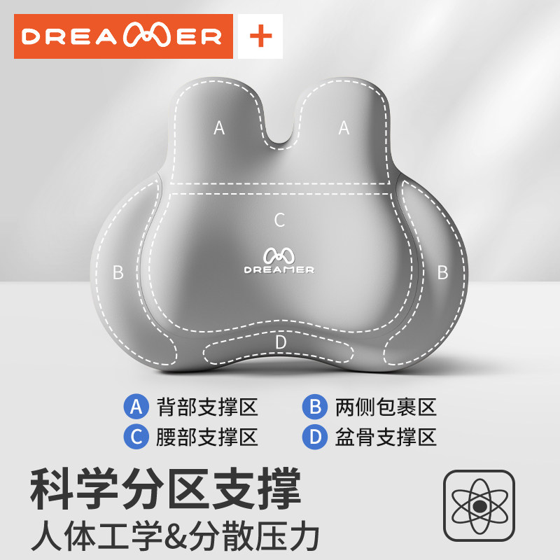 知梦人汽车头枕车用靠枕护颈枕车内座椅靠垫护腰记忆棉颈枕靠背垫,淘宝优惠券,粉丝福利购,淘宝优惠卷