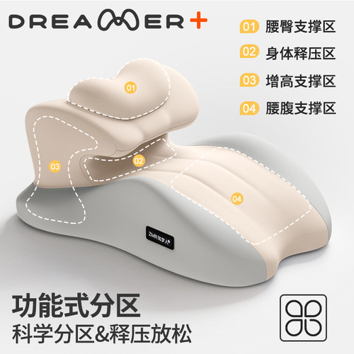 知梦人情趣性用枕头多功能房事辅助垫夫妻恩爱辅助道具床上行房垫 - 图0
