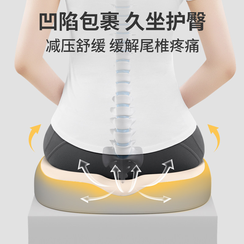 知梦人痔疮坐垫办公室久坐孕妇尾椎骨减压术后专用防屁股痛美臀垫