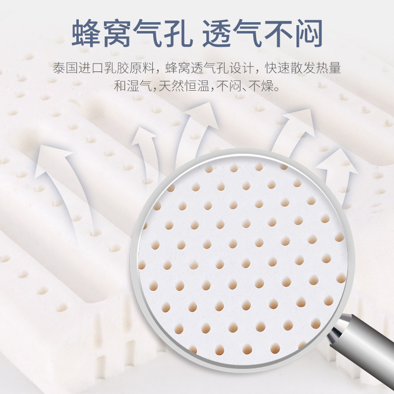 泰国天然乳胶办公室靠背垫护腰靠垫 知梦人家居靠垫/抱枕