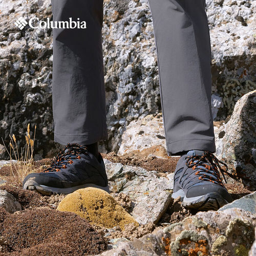 Columbia哥伦比亚徒步鞋春夏新款男户外防水抓地舒适登山鞋BM1209 - 图1