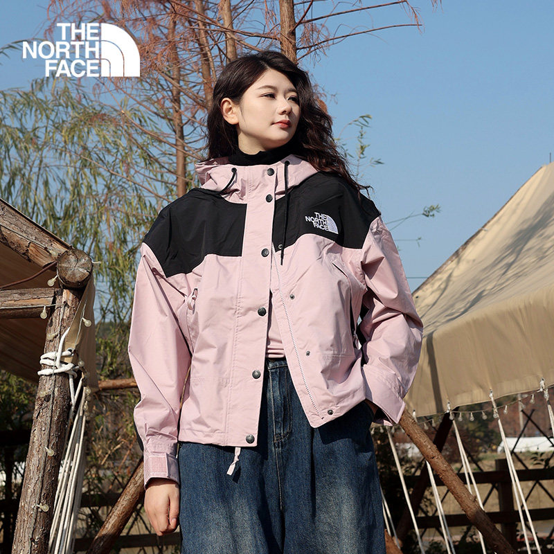 TheNorthFace北面春夏新款女Reign On运动户外防水硬壳冲锋衣外套,淘宝优惠券,粉丝福利购,淘宝优惠卷