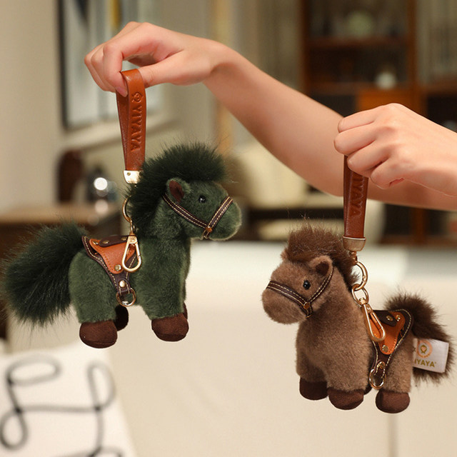 ປີມ້າ Mascot War Horse Doll Bag Pendant