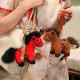 ປີມ້າ Mascot War Horse Doll Bag Pendant