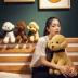 Teddy dog ​​sang trọng đồ chơi con chó con gái dễ thương dễ thương Hàn Quốc sáng tạo đi kèm búp bê ngủ năm con chó linh vật - Đồ chơi mềm bạch tuộc cảm xúc 40cm Đồ chơi mềm
