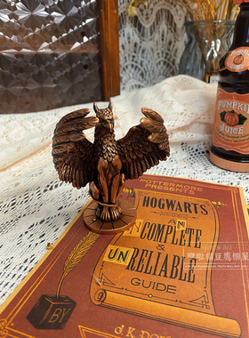 哈利波特周边邓布利多楼梯门禁兽狮鹰兽桌面树脂道具摆件手办装饰