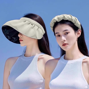 夏季防紫外线贝壳遮阳帽