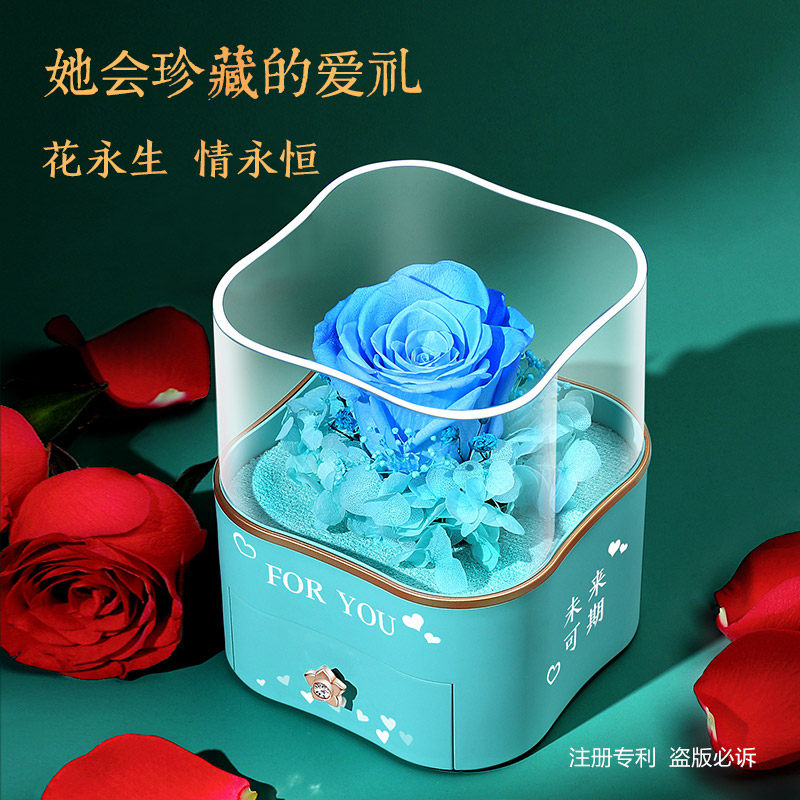 999纯银一对女对戒情侣款情侣戒指 东方佳人戒指/指环