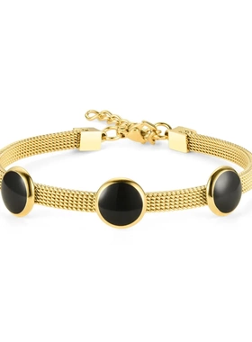 气质风潮冷淡风 ing风百搭手链 钛钢手镯 欧美跨境热卖手饰品