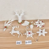 Рождественские декоративные принадлежности цветовые поезда лосей снежинка колба порошкообразной потолок подвеска торгового центра пейзаж пейзаж пластик