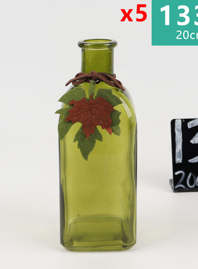 橱窗居家铁艺陶瓷房子摆件