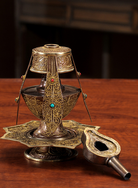 尼泊尔手工长寿宝瓶紫铜