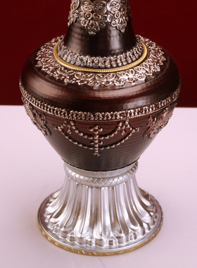 藏式尼泊尔吉祥纯铜敬喇