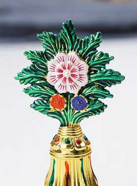 朵玛食子锌合金电镀鎏金