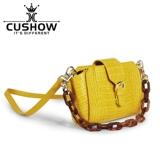 Модная летняя универсальная кожаная сумка на одно плечо, крокодиловый принт, из натуральной кожи