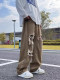 Washed old jeans in summer thin style pussy and handsome vibe American floor pants trendy brand high street men's straight-leg pants