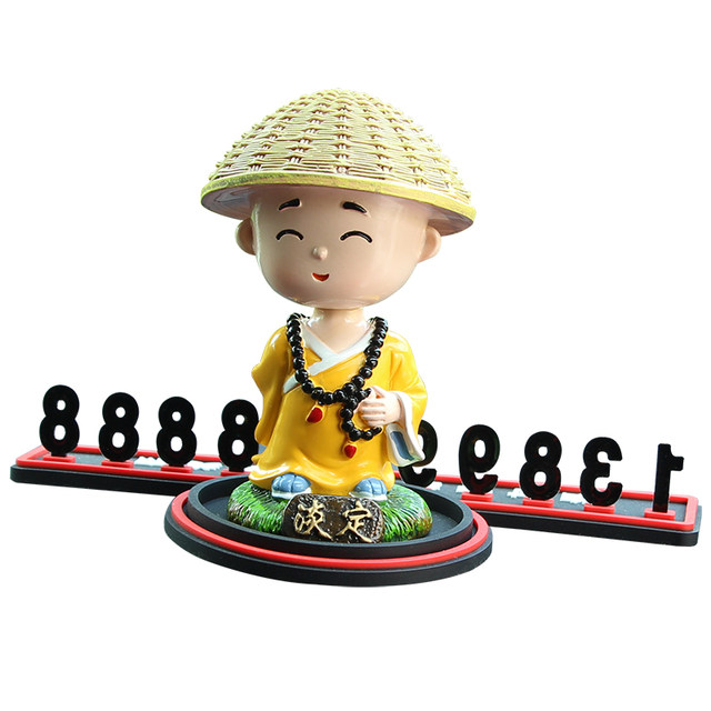 Wackelnder Holzmann Auto-Dekoration - Bewegliche Puppe Für Armaturenbrett