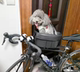 Mountain bike pet basket road bike with dog basket