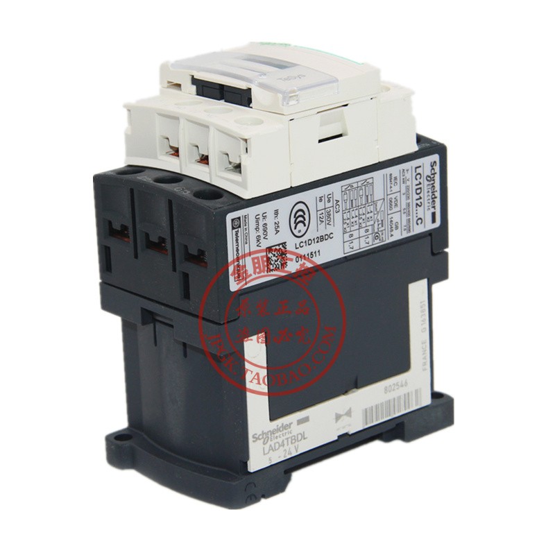 原装施耐德三极直流接触器LC1D12FDC  DC110V 电梯专用 DC24V BDC - 图0