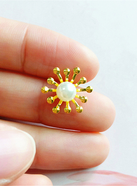 diy手工高亮花心美天合金ABS花蕊