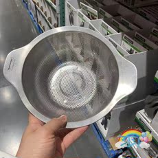 Корзина для мытья costco代购tramontina colander 3set厨房不锈钢滤锅