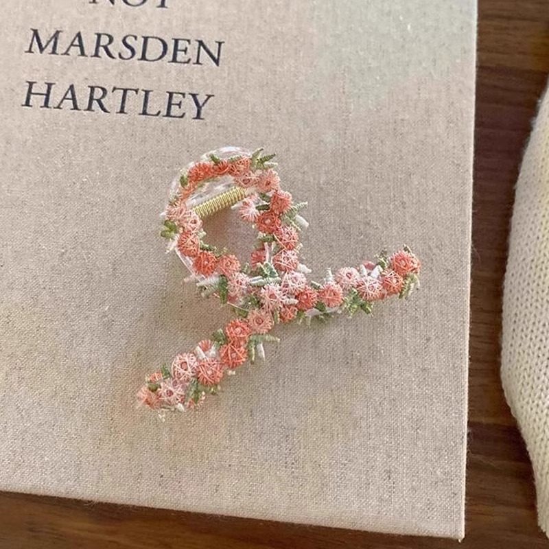 新款发饰花朵发夹女甜美氛围感侧边夹蕾丝BB夹碎发刘海头饰小夹子,淘宝优惠券,粉丝福利购,淘宝优惠卷