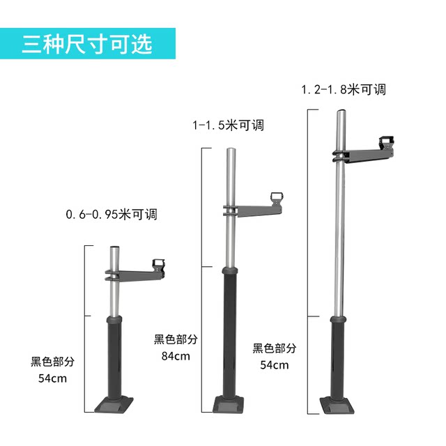 License plate recognition aluminum alloy column camera retractable