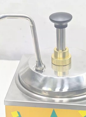 电按压器酱泵芝士酱汁泵奶酪果糖挤压瓶保温桶分发机加热恒温器