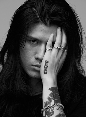 个性小众设计朋克风戒指925银