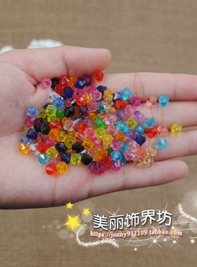 diy饰品亚克力菱形散珠