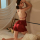 Pajamas for women with sunny underwear, small breasts, suspenders, shorts set