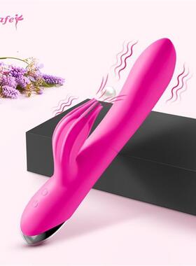 10 Speed G pot Vibrator USB Rechargeable Powerful Dildo Rabb