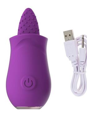 Soft Tongue Licking Vibrator G spot Clitoral Stimulator Mini