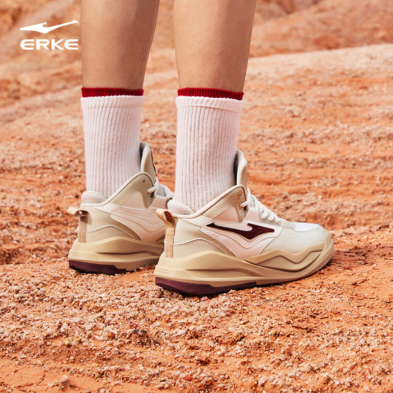 丹霞3鸿星尔克板鞋男鞋冬季新款厚底增高休闲鞋学生高帮运动鞋子,淘宝优惠券,粉丝福利购,淘宝优惠卷