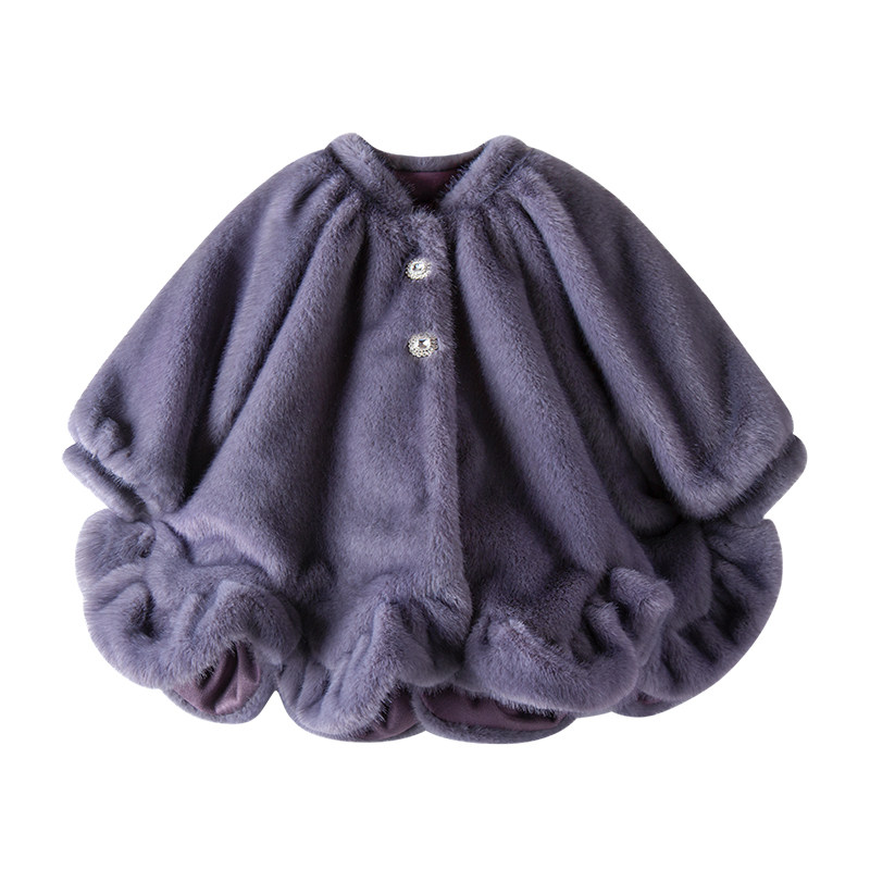 木本尚女童冬装仿皮草2026新款宝宝长款外套大衣柔软舒适防寒保暖,淘宝优惠券,粉丝福利购,淘宝优惠卷