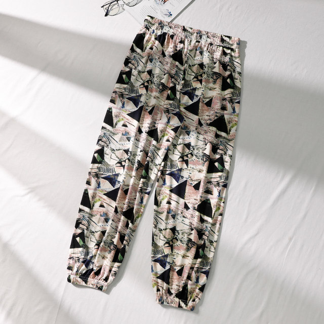 ກາງເກງ Pajama ທີ່ມີຮູບແບບ stretchy ຄົນອັບເດດ: ແລະການພິມຂາ