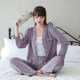 ຊຸດ pajama ດູໃບໄມ້ລົ່ນ, ຫວານ, ງ່າຍດາຍແລະເຄື່ອງນຸ່ງຫົ່ມເຮືອນວ່າງ