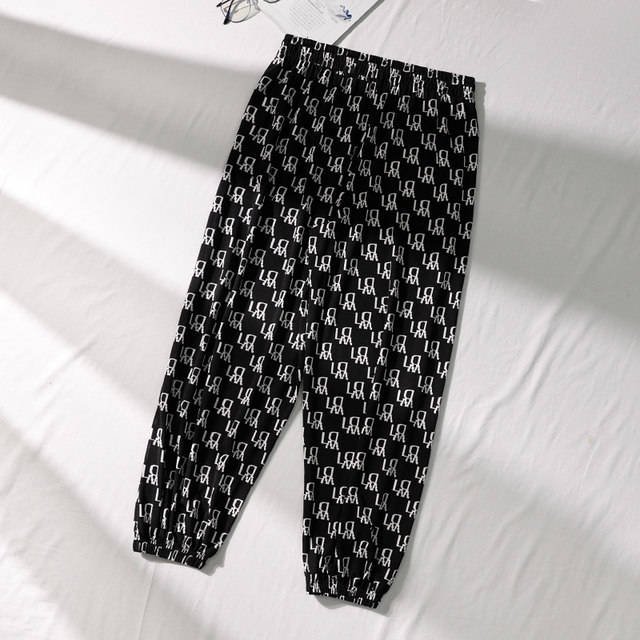 ກາງເກງ Pajama ທີ່ມີຮູບແບບ stretchy ຄົນອັບເດດ: ແລະການພິມຂາ